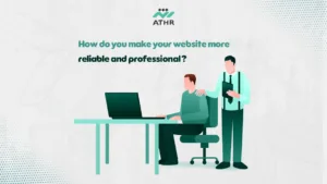 How do you make your website more reliable and professional?
