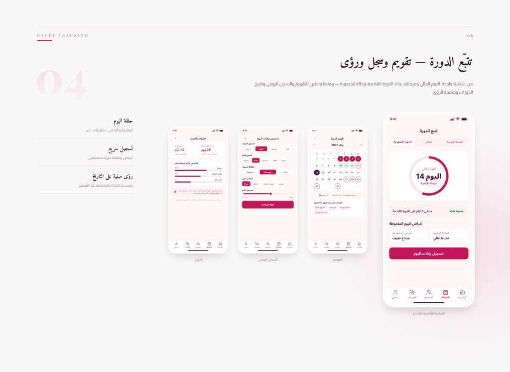 05 · تتبّع الدورة | lady